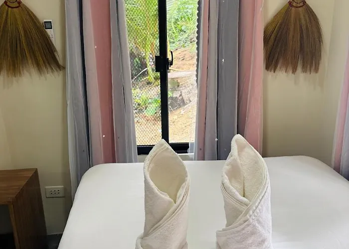Purple Beach House For Two Guests